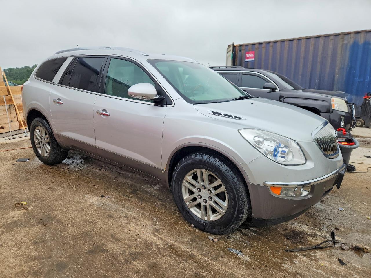 2009 Buick Enclave Cx Silver vin: 5GAEV13D39J109718