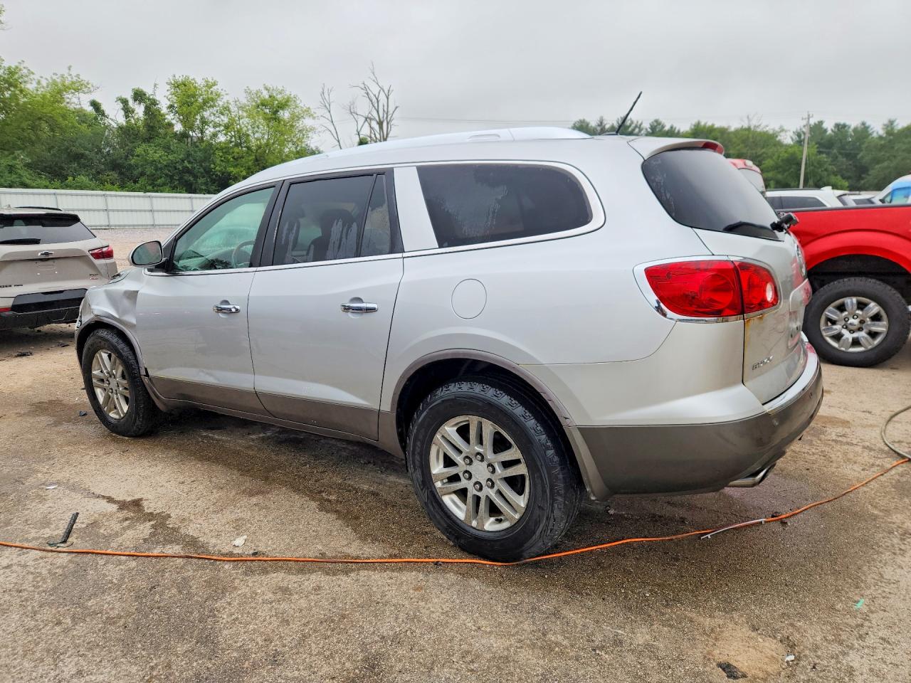2009 Buick Enclave Cx Silver vin: 5GAEV13D39J109718