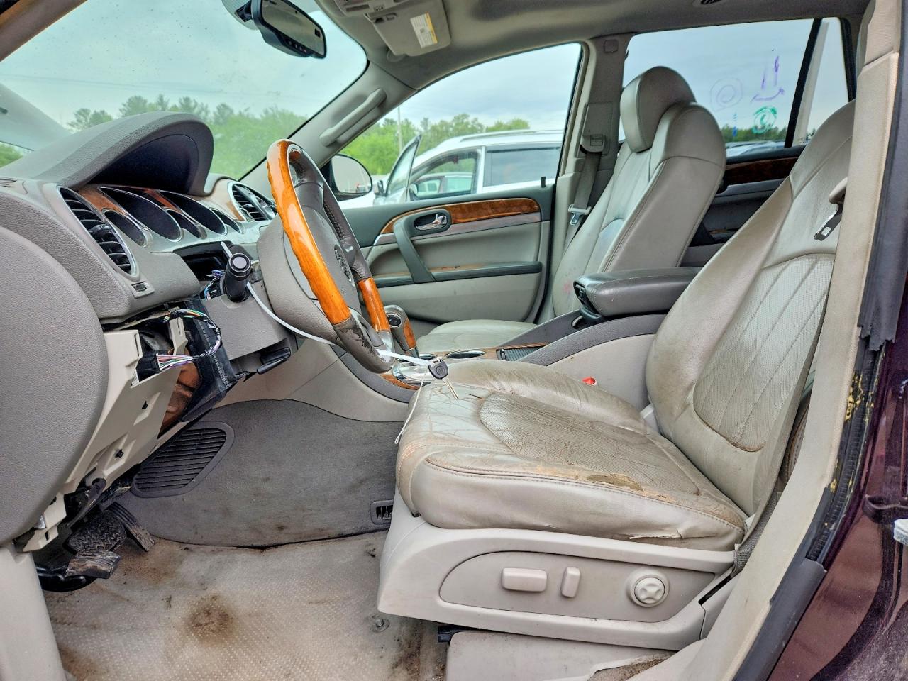 2008 Buick Enclave Cxl Maroon vin: 5GAEV23708J137717