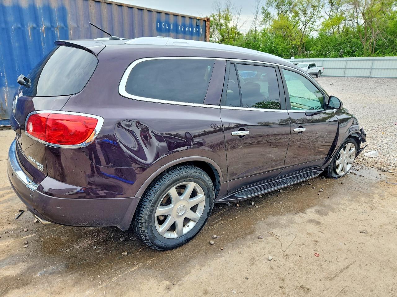 2008 Buick Enclave Cxl Maroon vin: 5GAEV23708J137717