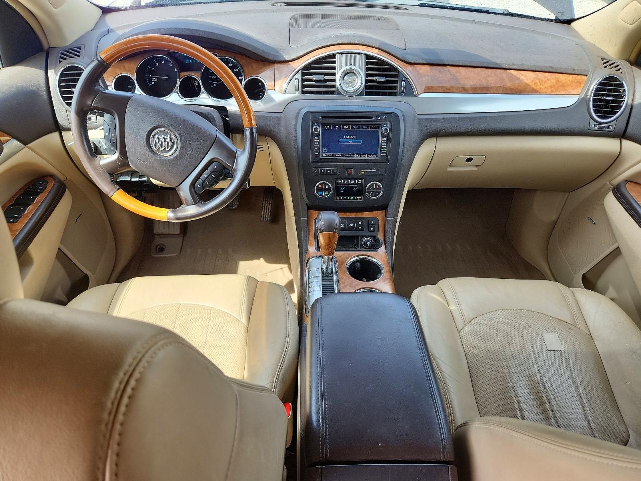2008 Buick Enclave Cxl Brown vin: 5GAEV23708J165758
