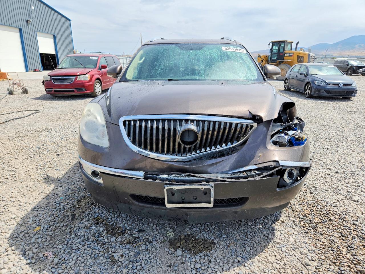 2008 Buick Enclave Cxl Brown vin: 5GAEV23708J165758