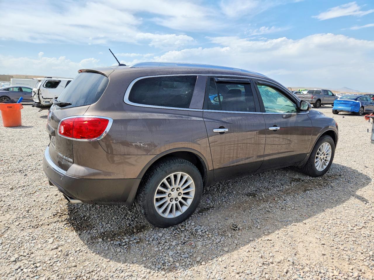 2008 Buick Enclave Cxl Brown vin: 5GAEV23708J165758
