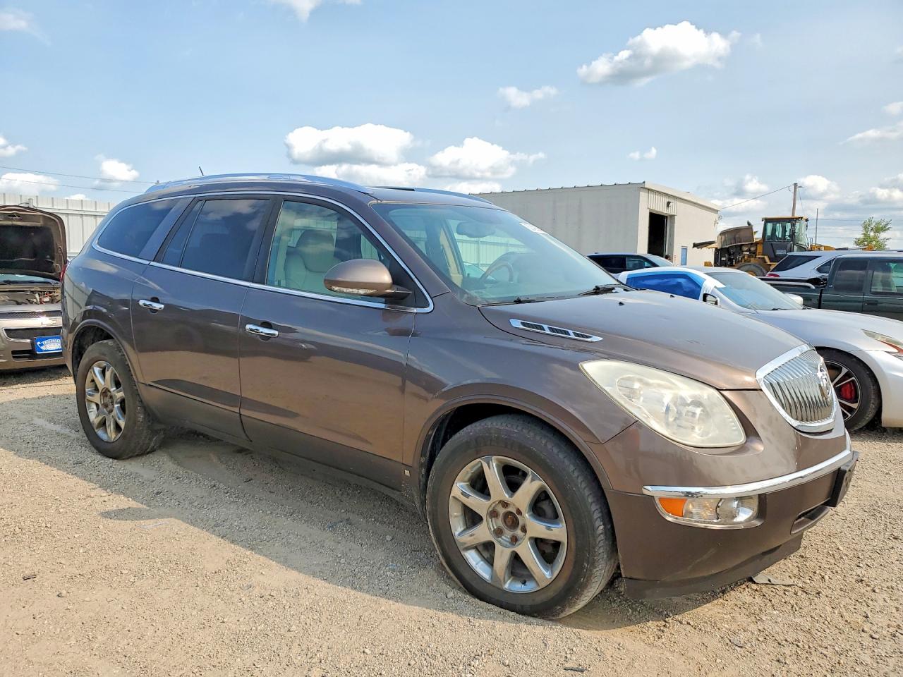 2008 Buick Enclave Cxl Brown vin: 5GAEV23708J271093