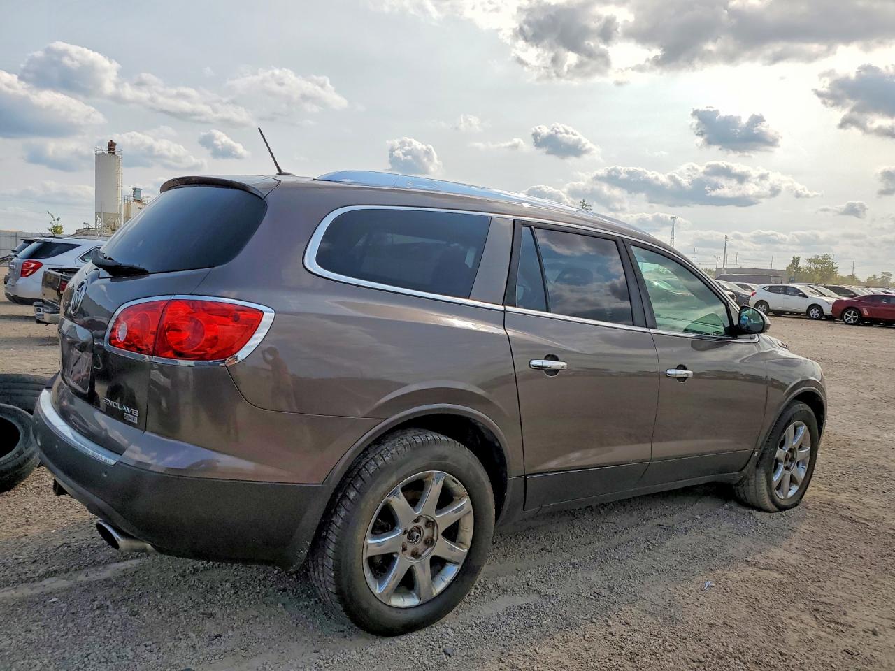 2008 Buick Enclave Cxl Brown vin: 5GAEV23708J271093