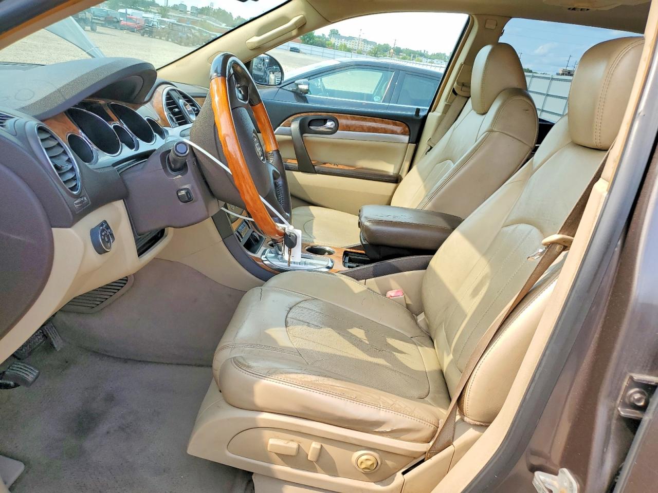 2008 Buick Enclave Cxl Brown vin: 5GAEV23708J271093