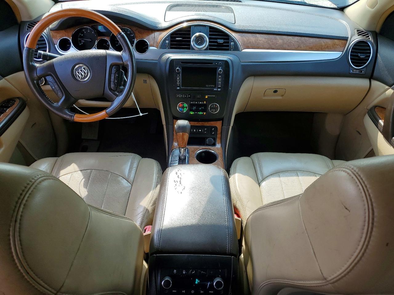 2008 Buick Enclave Cxl Brown vin: 5GAEV23708J271093