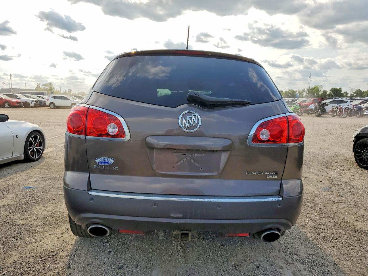 2008 Buick Enclave Cxl Brown vin: 5GAEV23708J271093