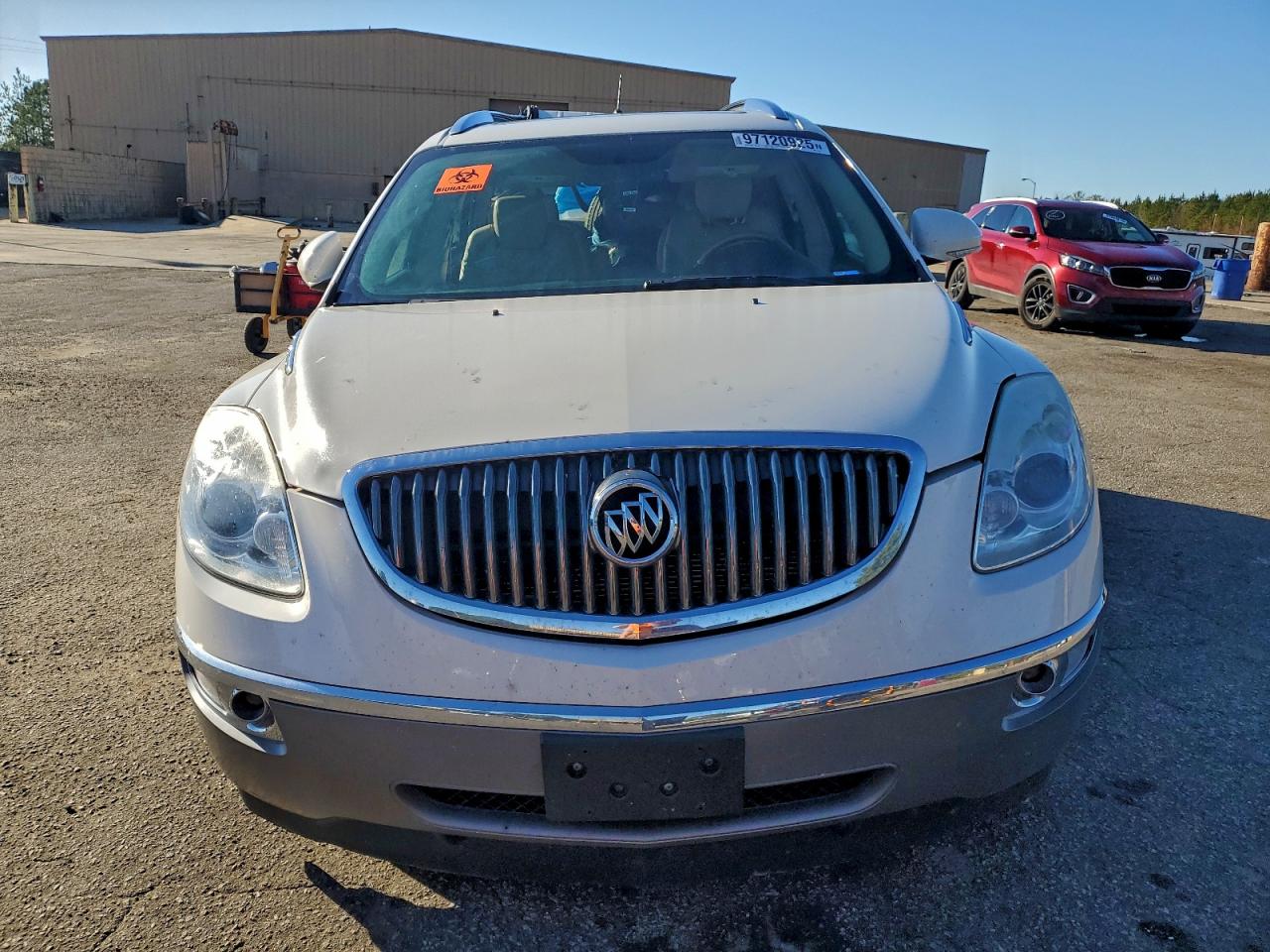 2008 Buick Enclave Cxl White vin: 5GAEV23728J116576
