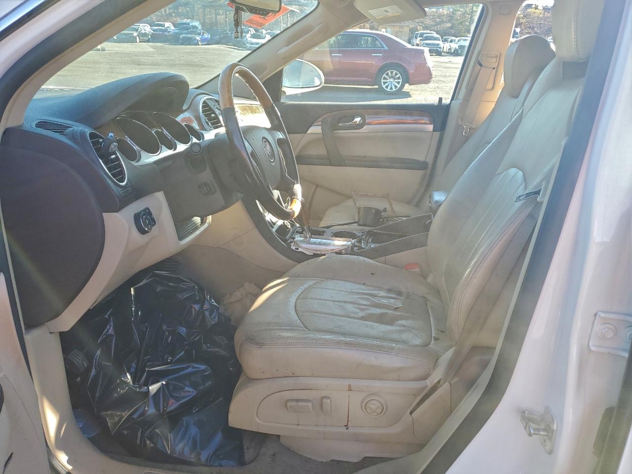 2008 Buick Enclave Cxl White vin: 5GAEV23728J116576