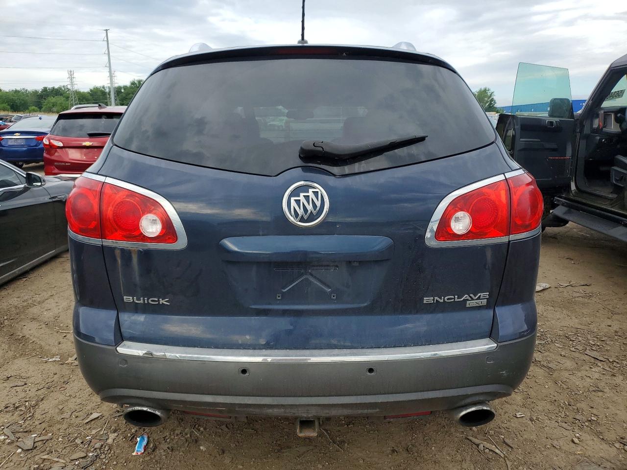 2008 Buick Enclave Cxl Blue vin: 5GAEV23728J245854