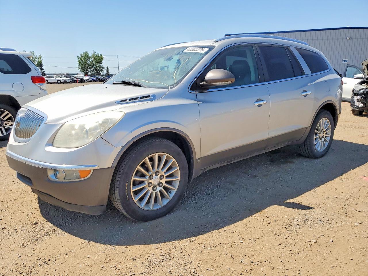 2008 Buick Enclave Cxl Silver vin: 5GAEV23738J117560
