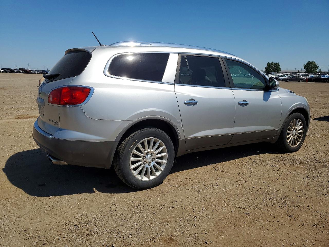 2008 Buick Enclave Cxl Silver vin: 5GAEV23738J117560