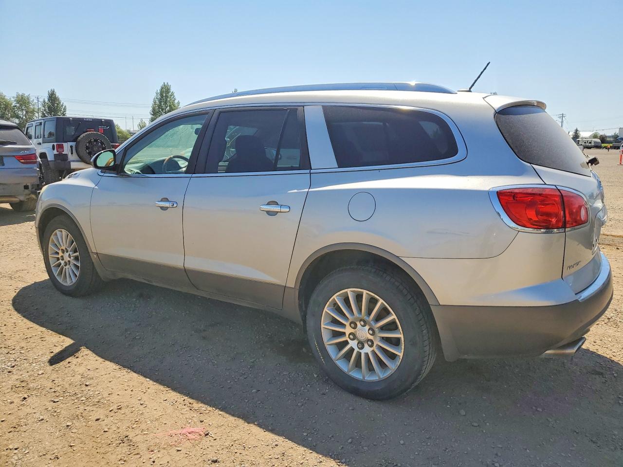2008 Buick Enclave Cxl Silver vin: 5GAEV23738J117560