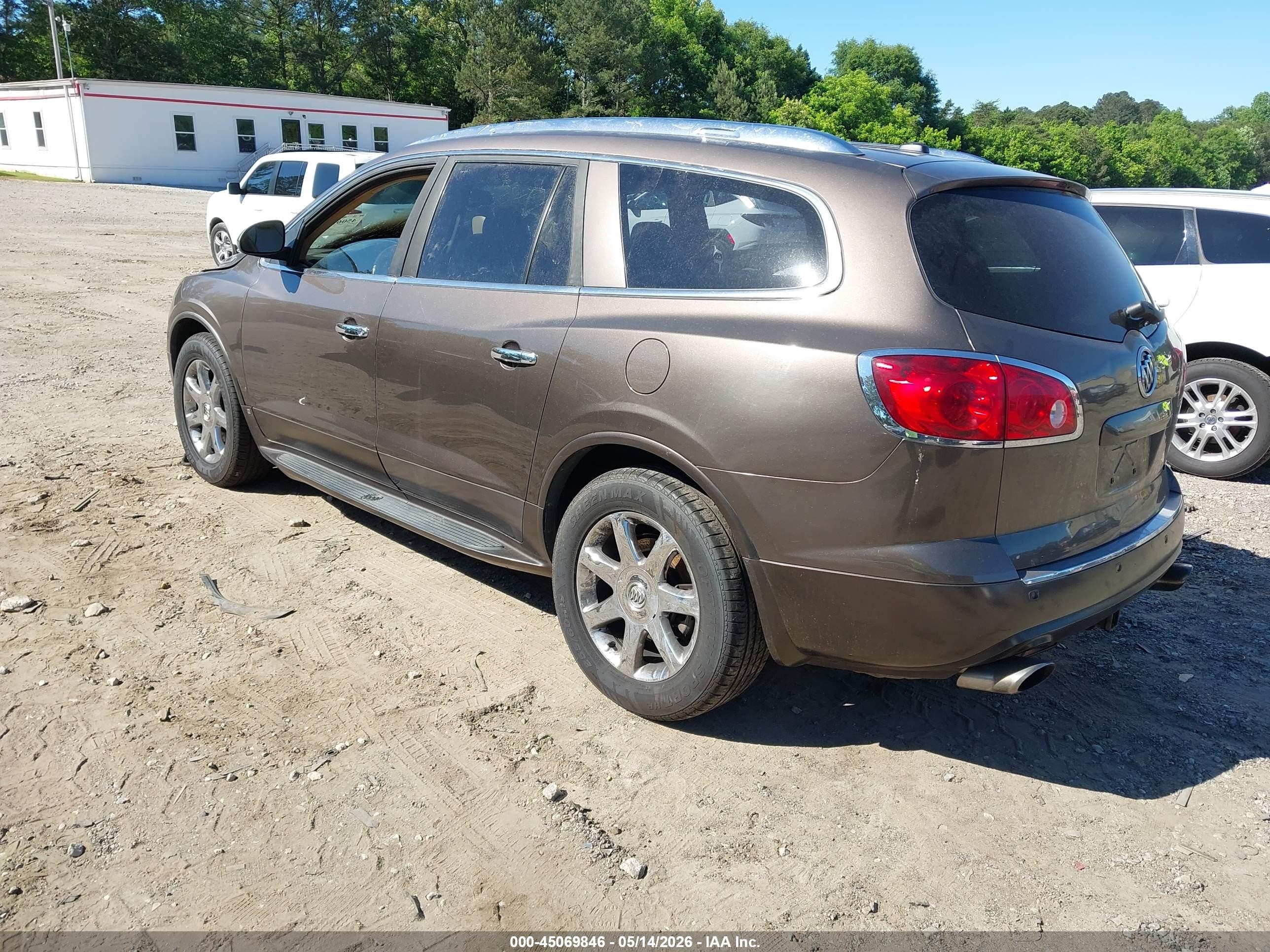 2008 Buick Enclave Cxl Gray vin: 5GAEV23748J112884