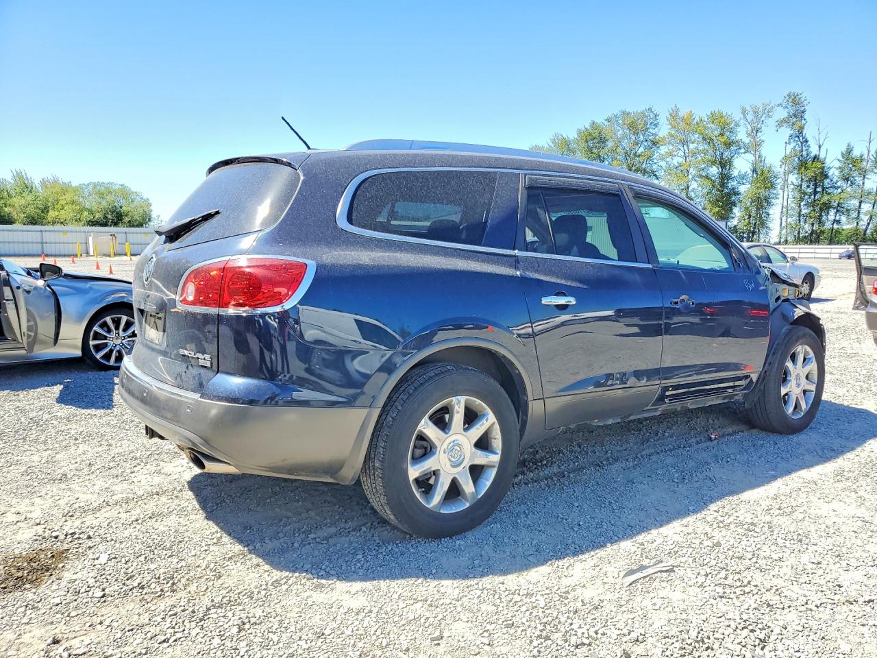 2008 Buick Enclave Cxl Blue vin: 5GAEV23748J152835