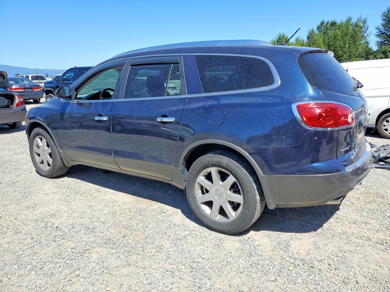2008 Buick Enclave Cxl Blue vin: 5GAEV23748J152835