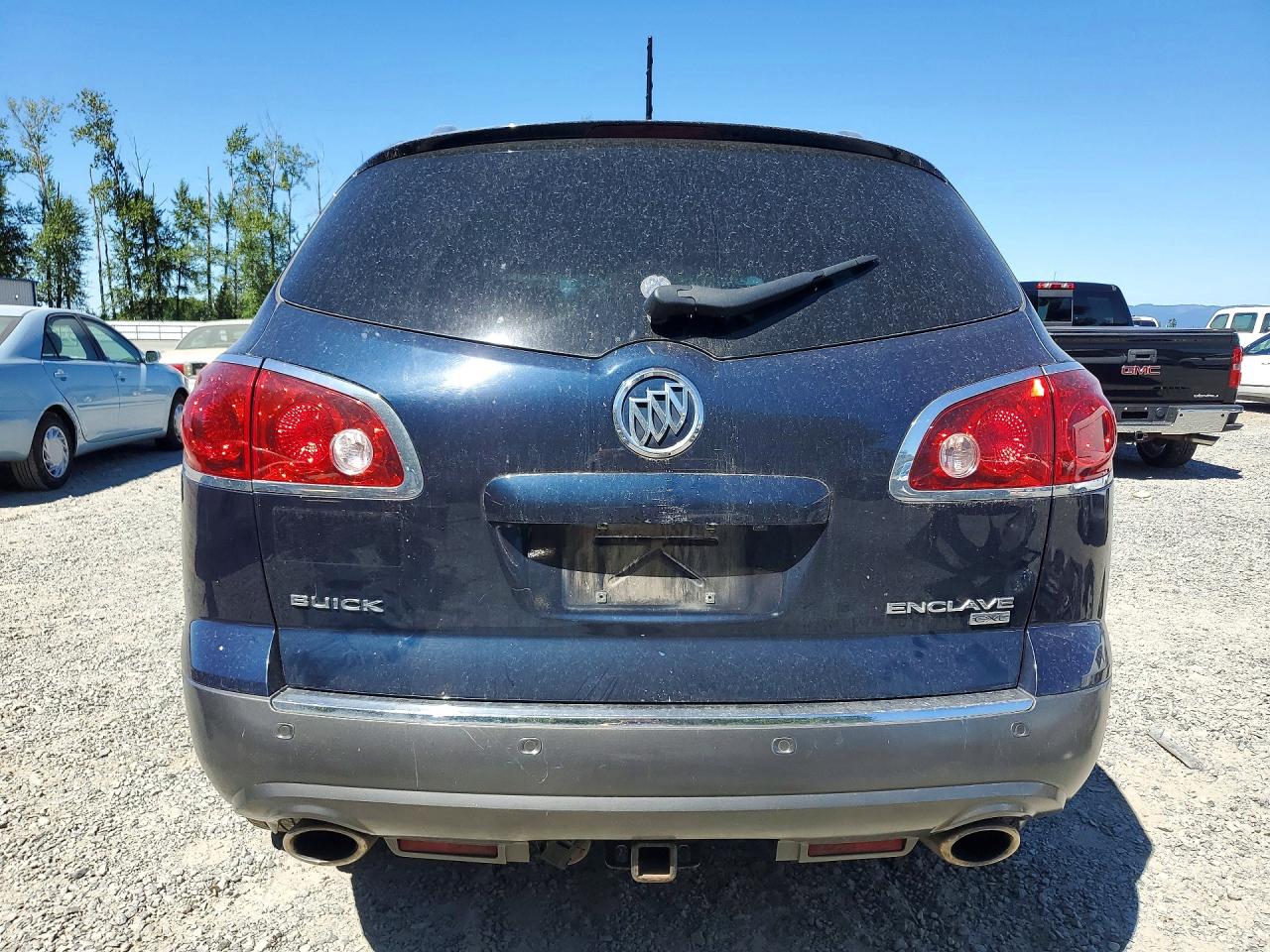 2008 Buick Enclave Cxl Blue vin: 5GAEV23748J152835