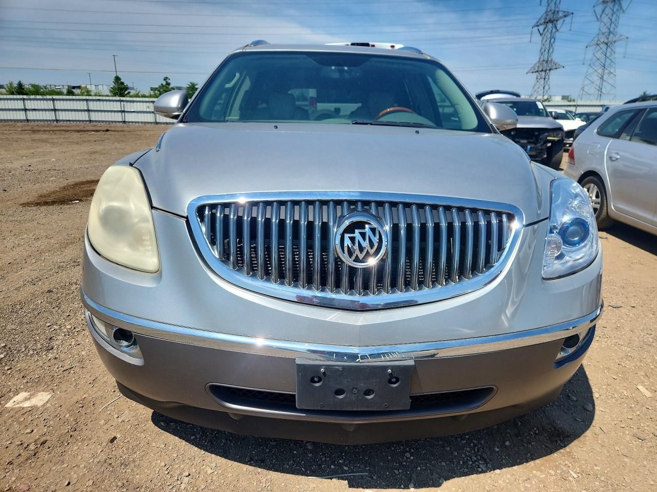 2008 Buick Enclave Cxl Silver vin: 5GAEV23748J185415