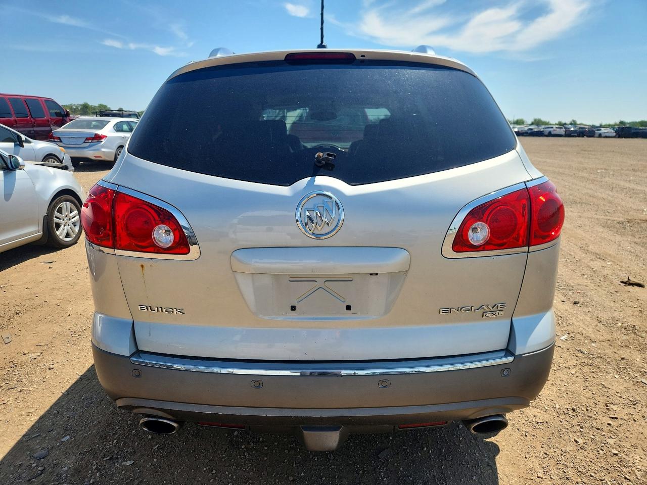 2008 Buick Enclave Cxl Silver vin: 5GAEV23748J185415