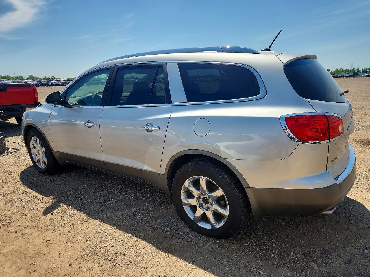 2008 Buick Enclave Cxl Silver vin: 5GAEV23748J185415