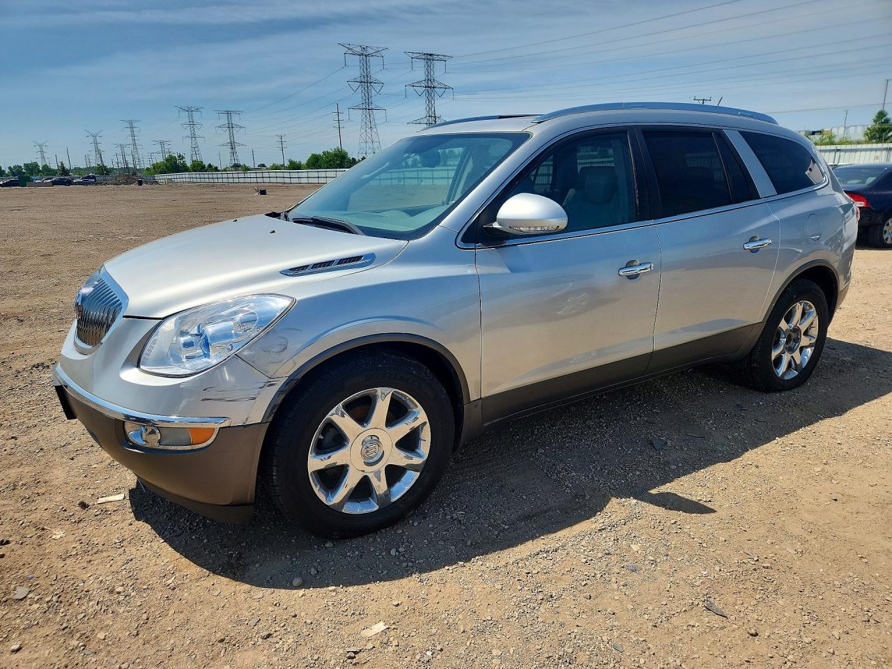 2008 Buick Enclave Cxl Серебряный vin: 5GAEV23748J185415