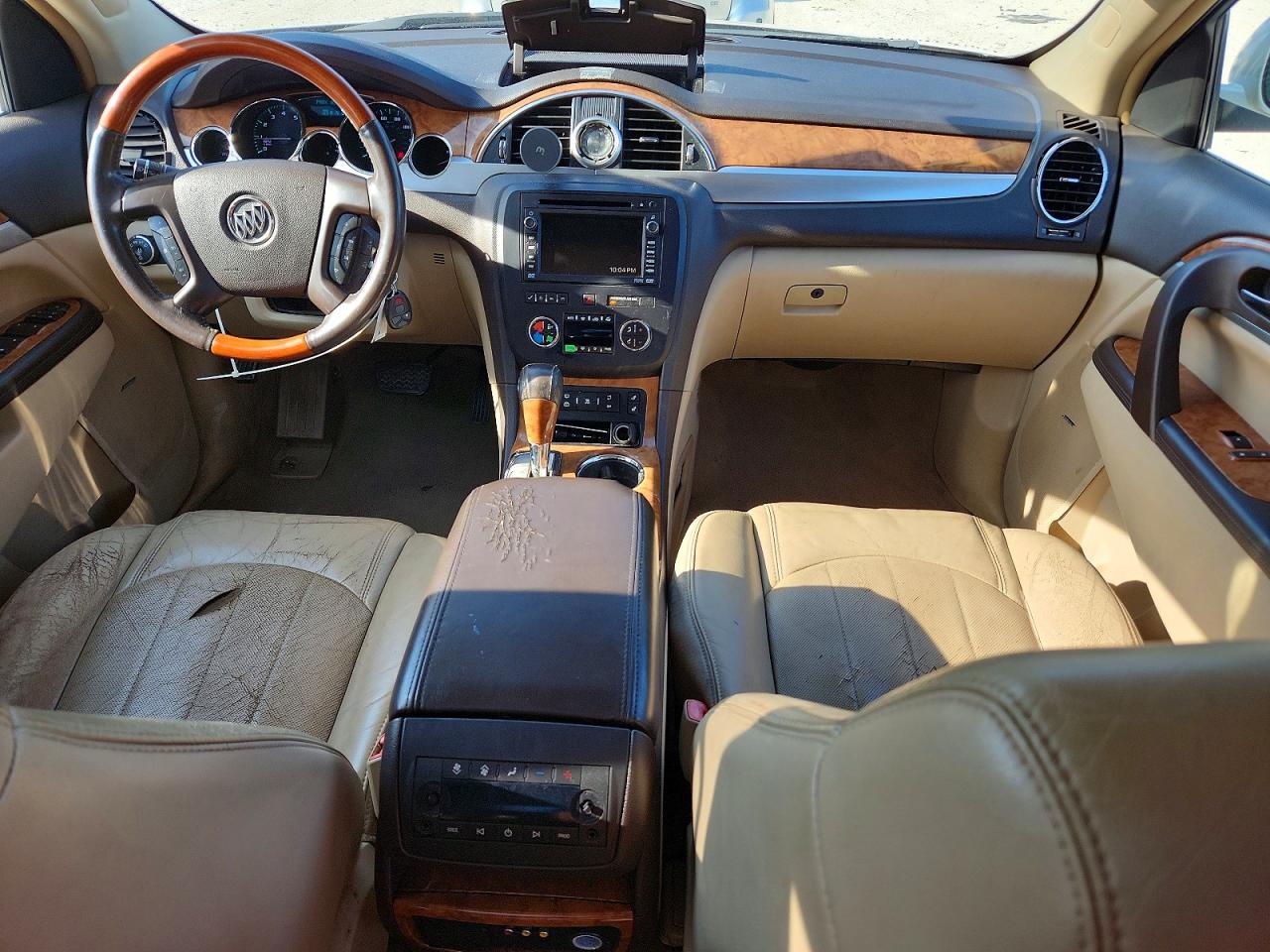2008 Buick Enclave Cxl White vin: 5GAEV23748J201158