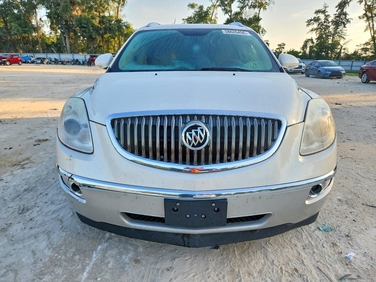 2008 Buick Enclave Cxl White vin: 5GAEV23748J201158