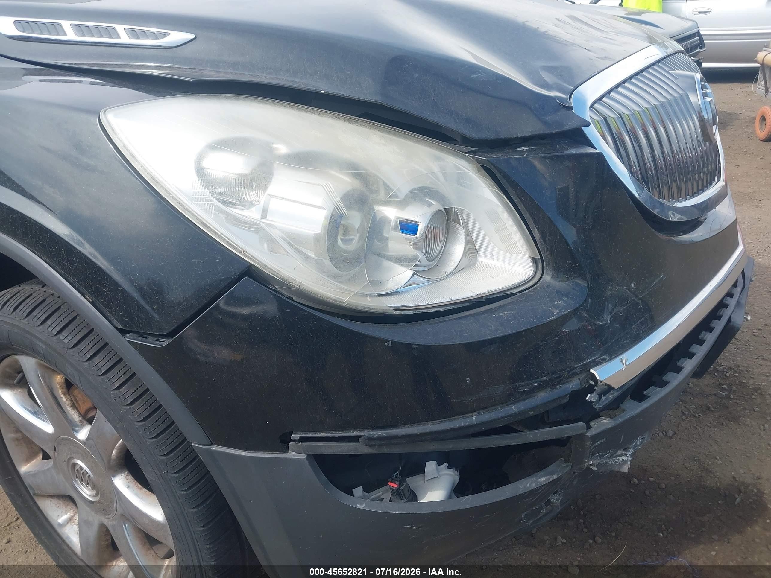 2008 Buick Enclave Cxl Black vin: 5GAEV23748J235391