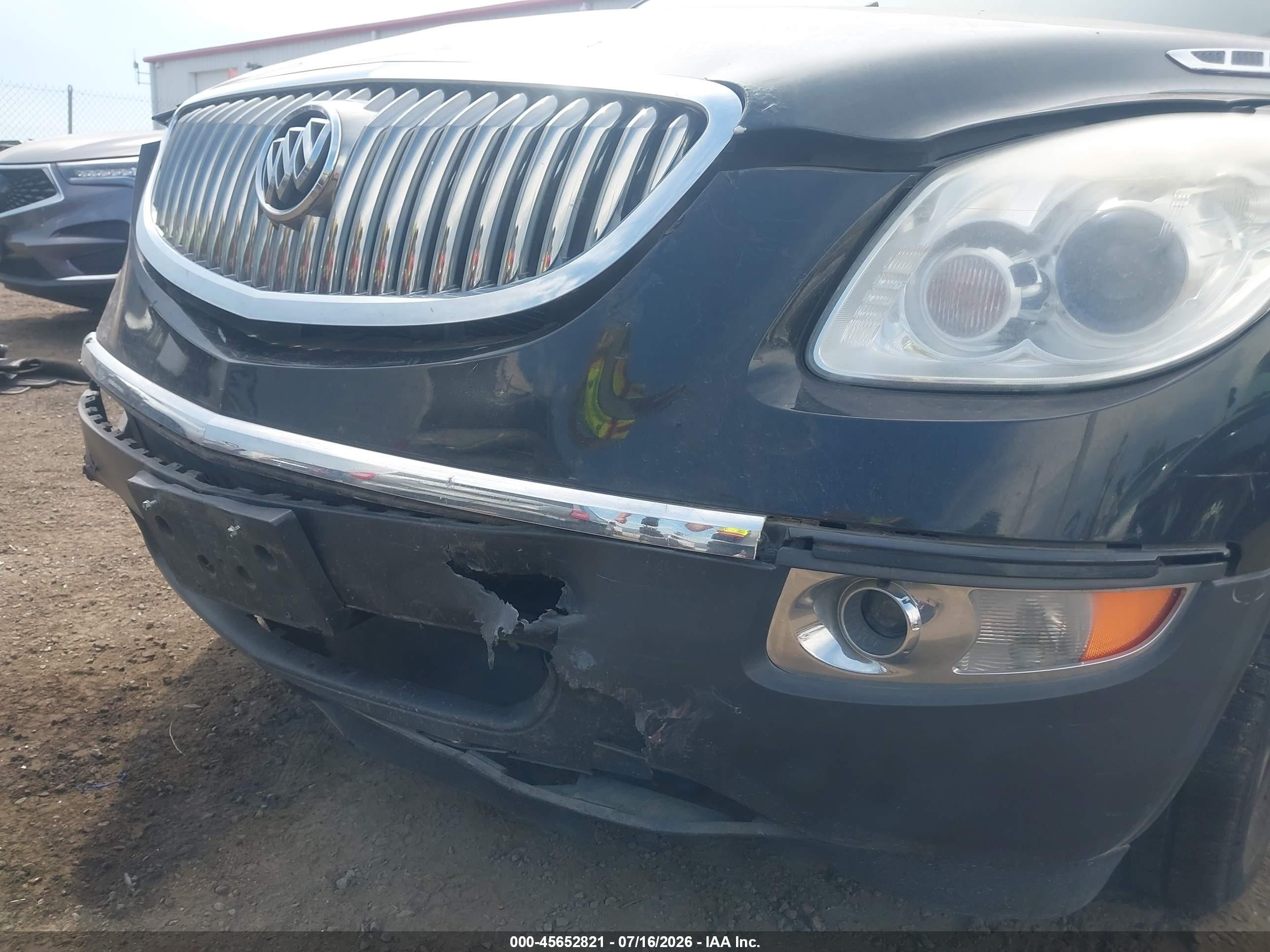 2008 Buick Enclave Cxl Black vin: 5GAEV23748J235391
