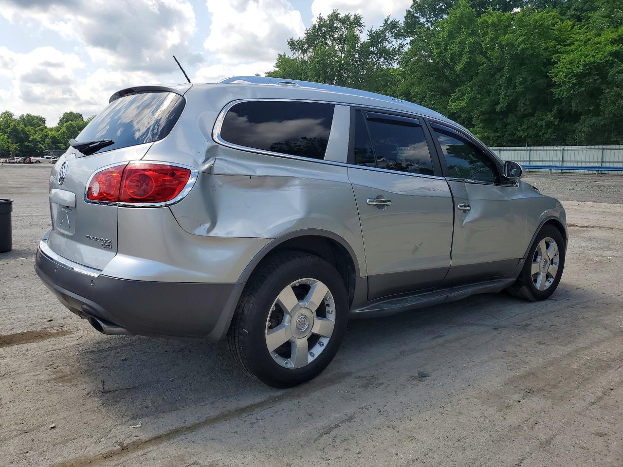 2008 Buick Enclave Cxl Silver vin: 5GAEV23748J235696