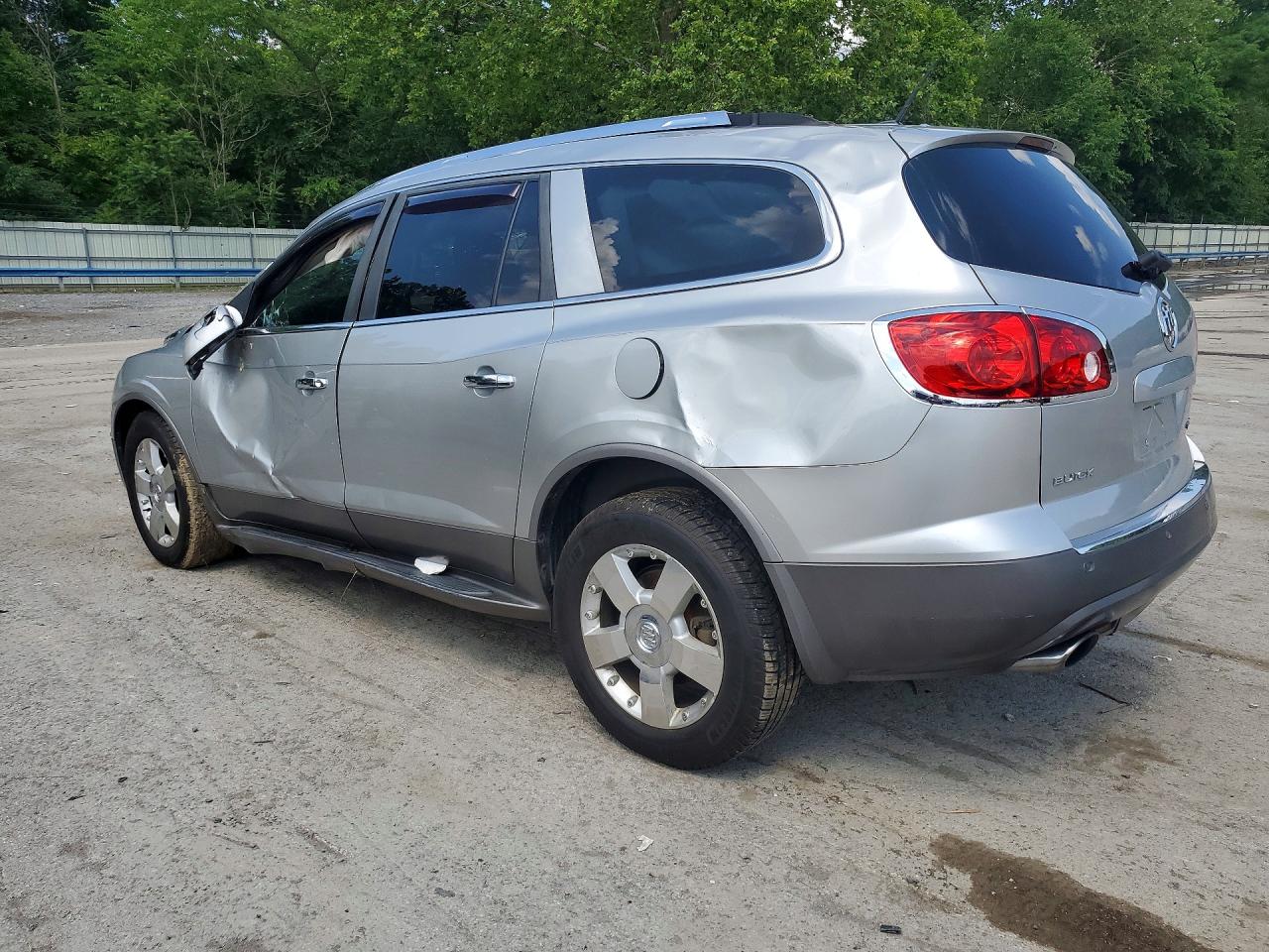 2008 Buick Enclave Cxl Silver vin: 5GAEV23748J235696