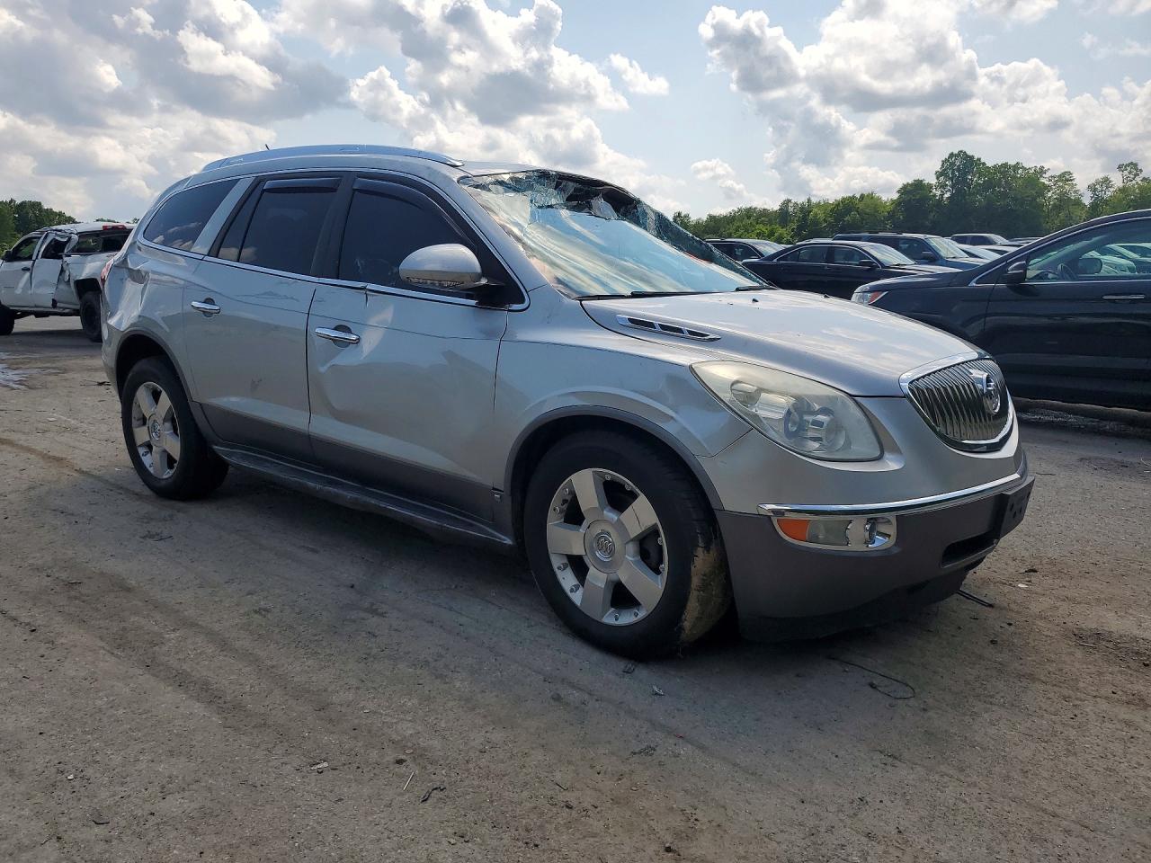 2008 Buick Enclave Cxl Silver vin: 5GAEV23748J235696