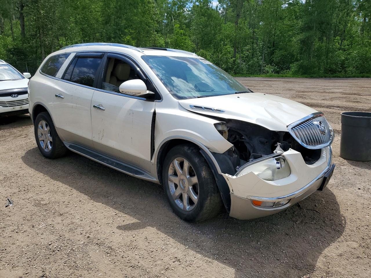 2008 Buick Enclave Cxl White vin: 5GAEV23748J265894