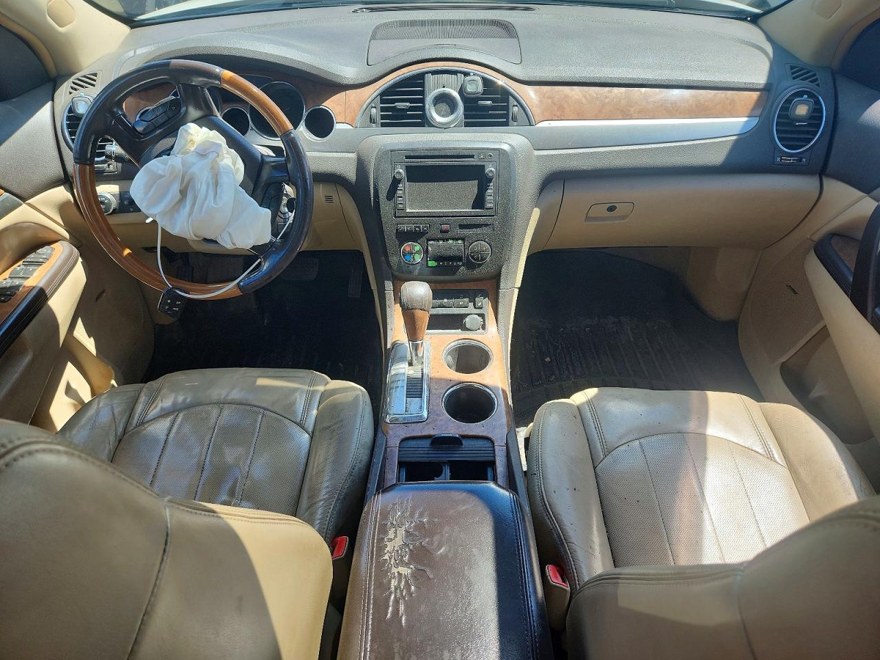 2008 Buick Enclave Cxl White vin: 5GAEV23748J265894