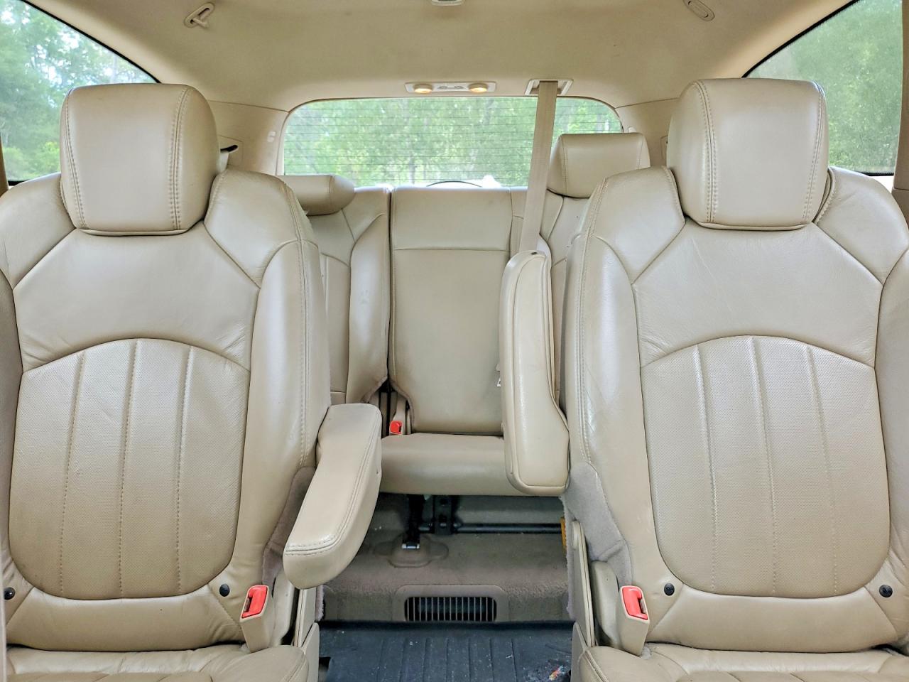 2008 Buick Enclave Cxl White vin: 5GAEV23748J265894
