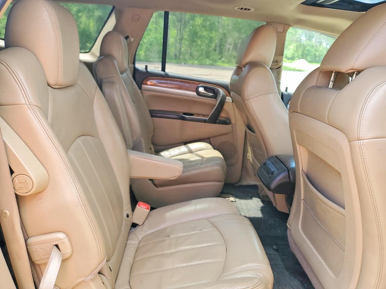 2008 Buick Enclave Cxl White vin: 5GAEV23748J265894