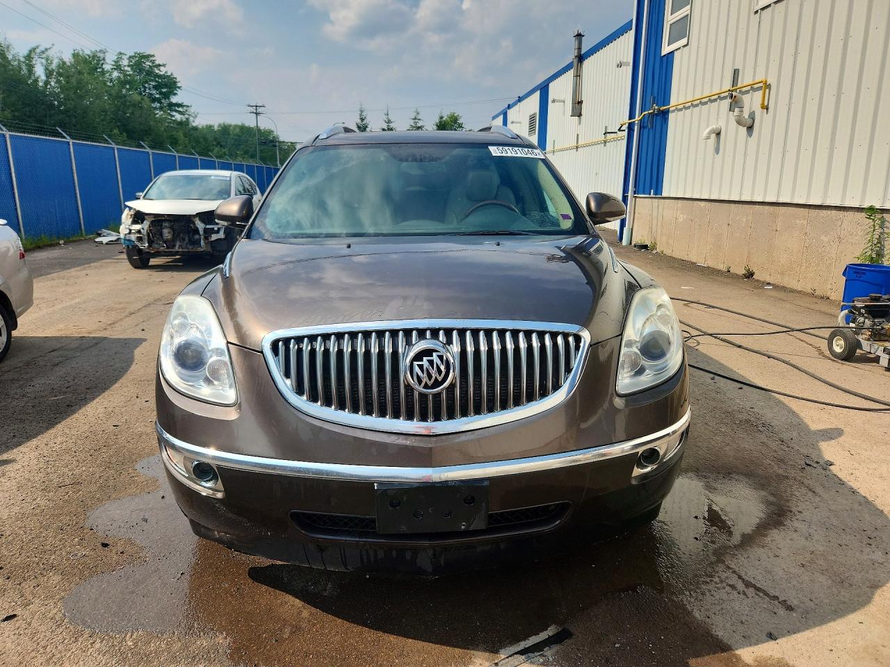 2008 Buick Enclave Cxl Brown vin: 5GAEV23758J127054