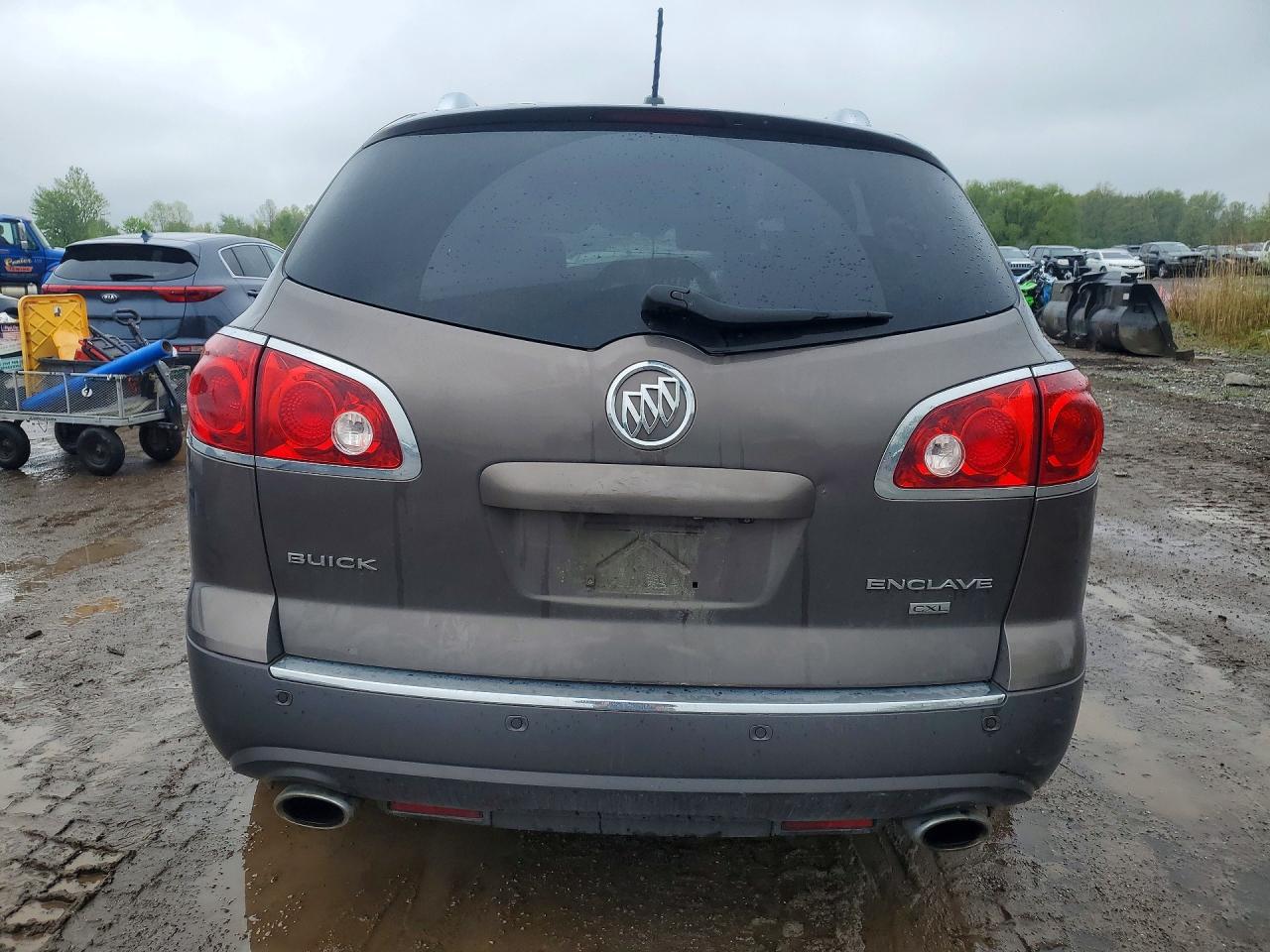 2008 Buick Enclave Cxl Brown vin: 5GAEV23758J141231
