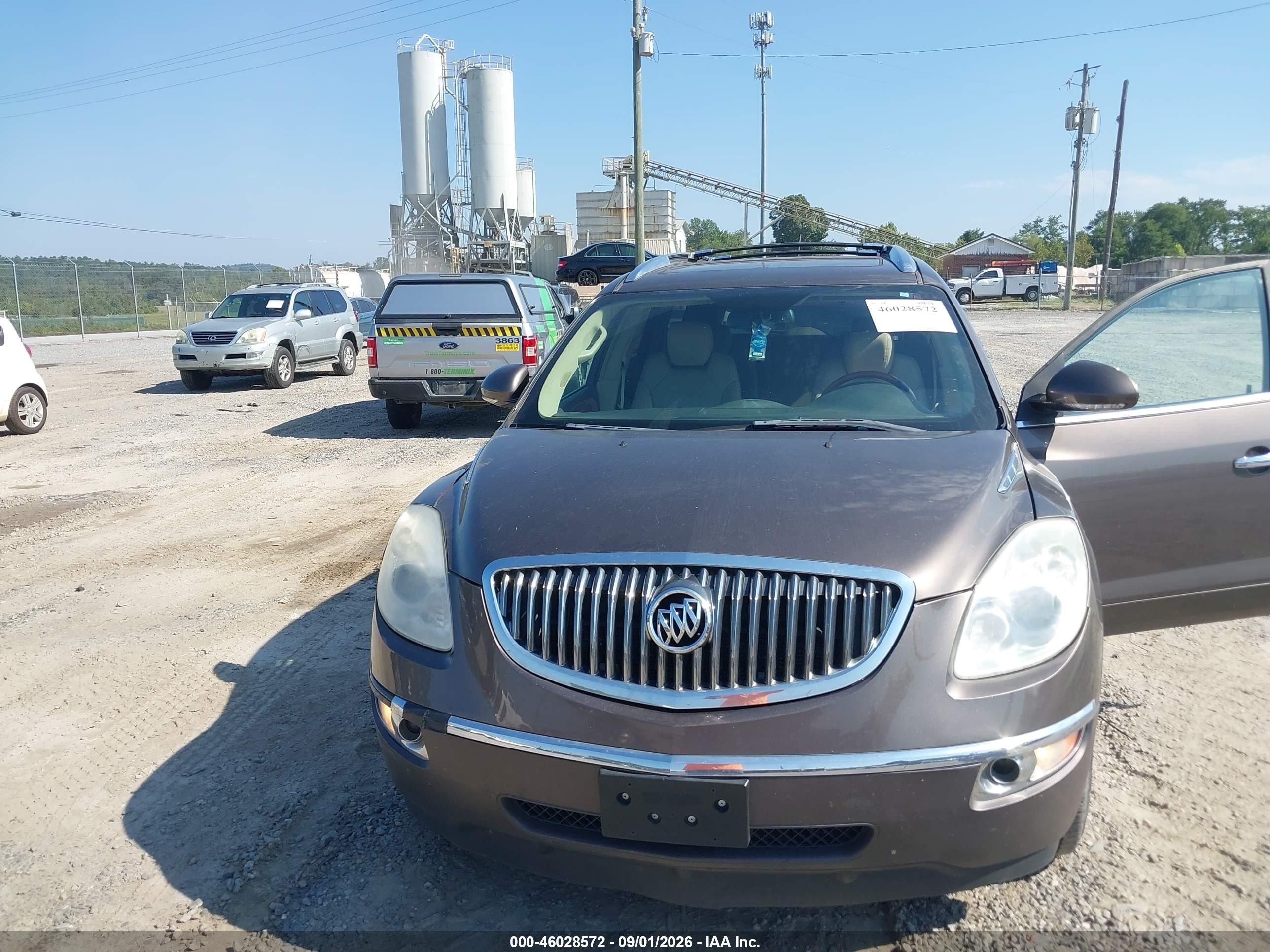 2008 Buick Enclave Cxl Brown vin: 5GAEV23758J171524