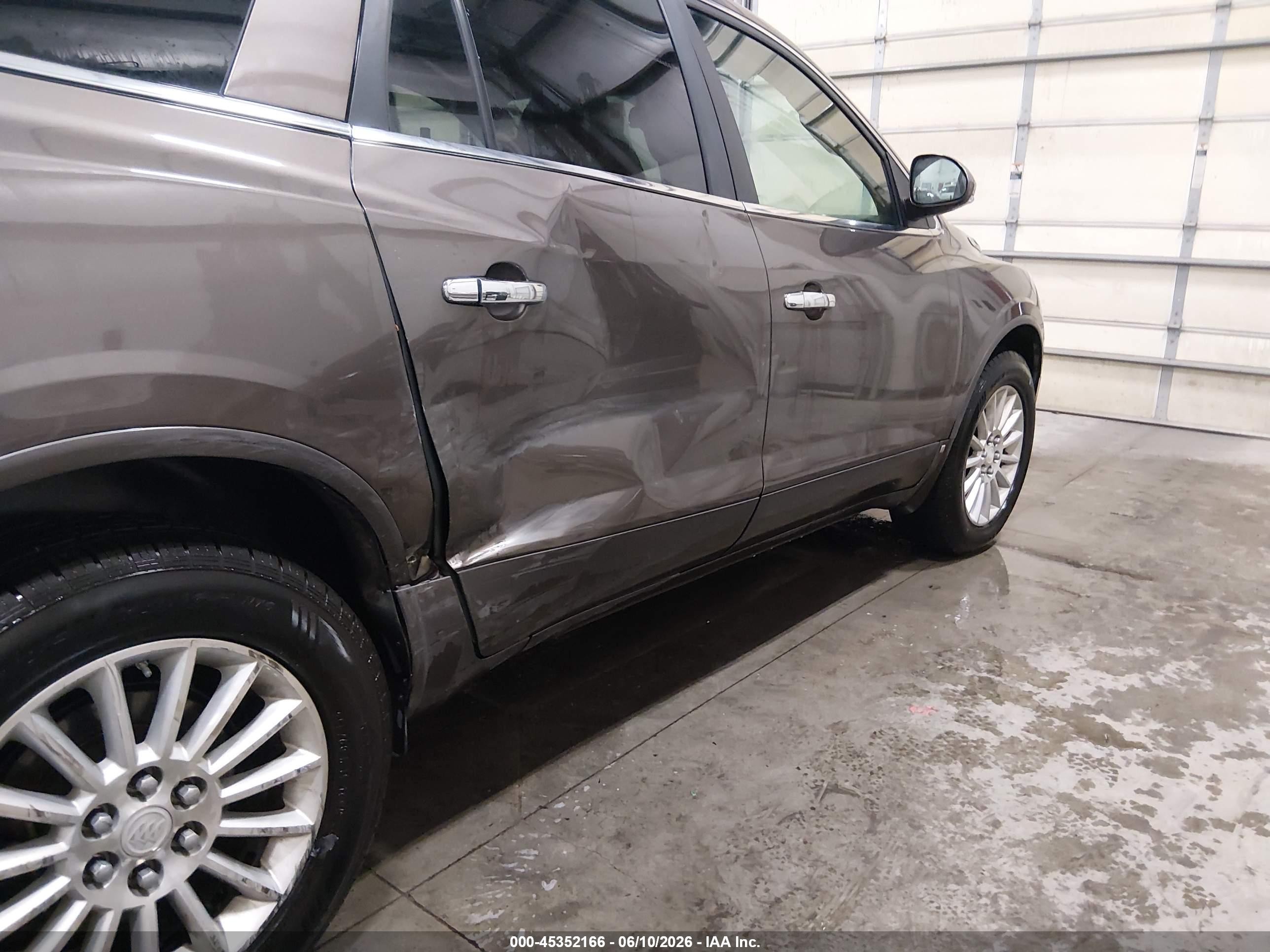 2008 Buick Enclave Cxl Brown vin: 5GAEV23758J211861