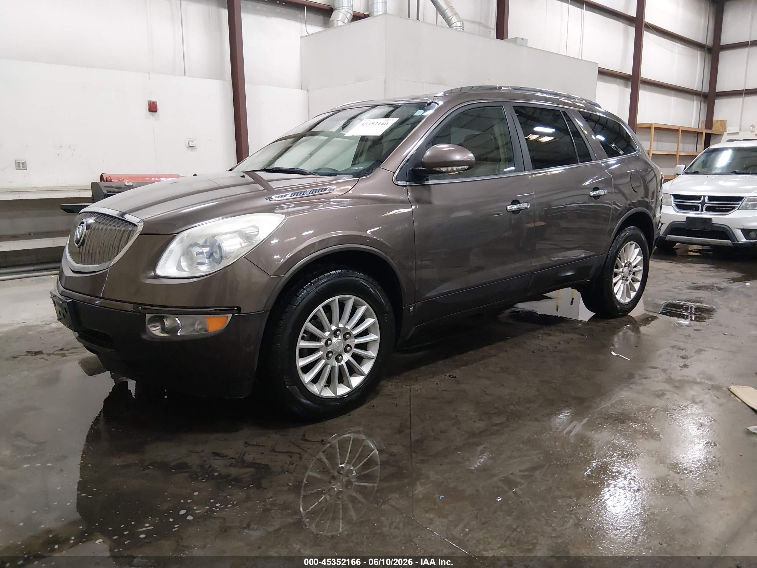 2008 Buick Enclave Cxl Brown vin: 5GAEV23758J211861