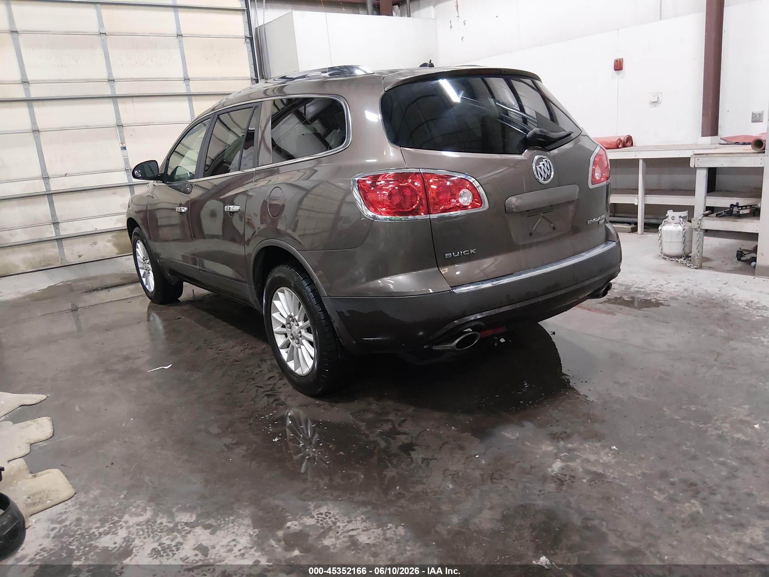 2008 Buick Enclave Cxl Brown vin: 5GAEV23758J211861