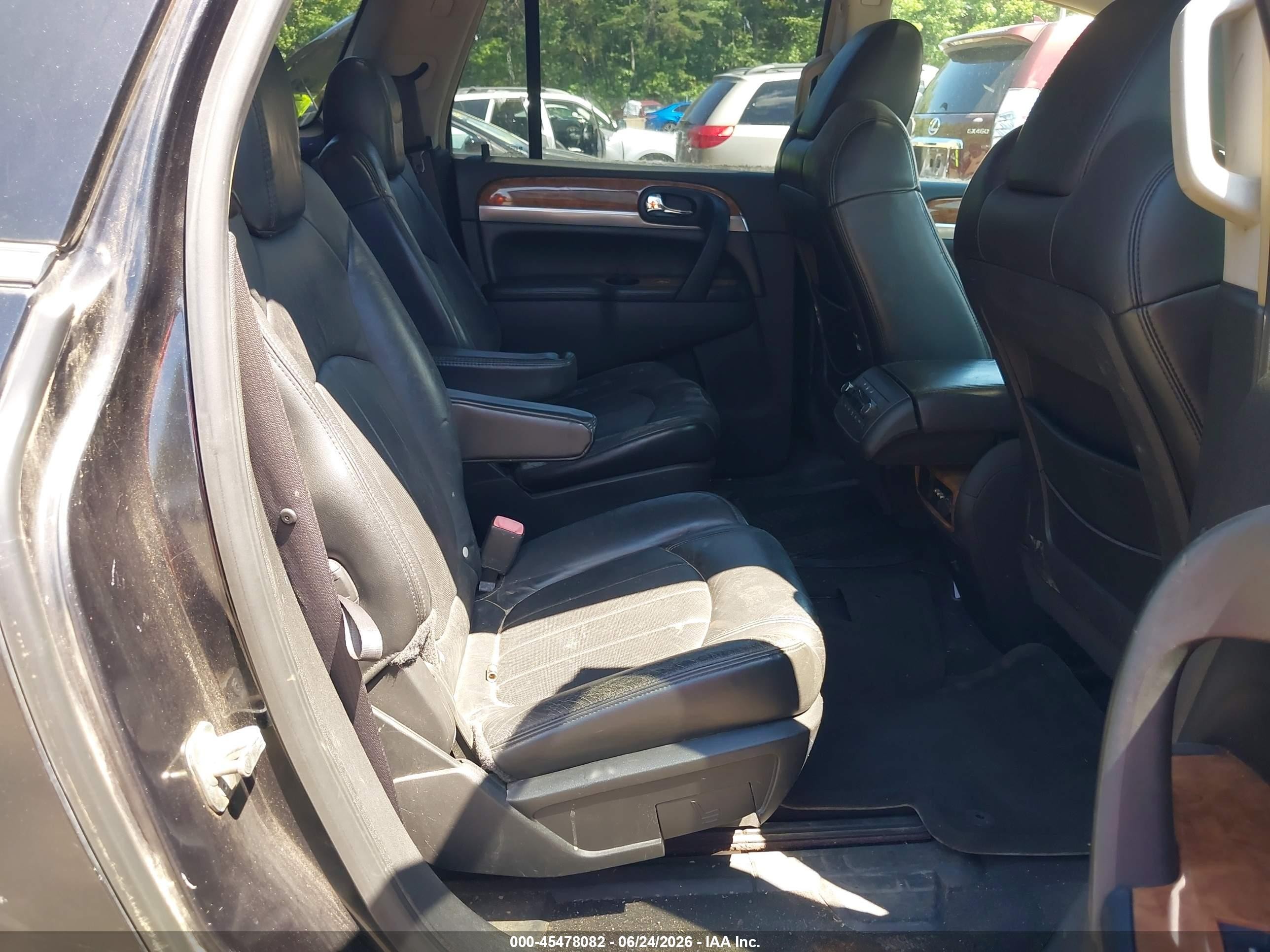2008 Buick Enclave Cxl Black vin: 5GAEV23758J270635