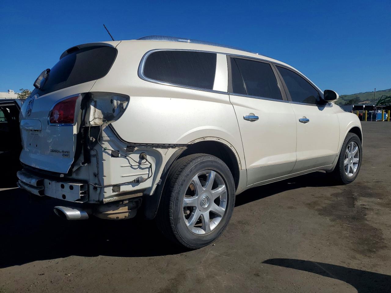 2008 Buick Enclave Cxl White vin: 5GAEV23758J293042