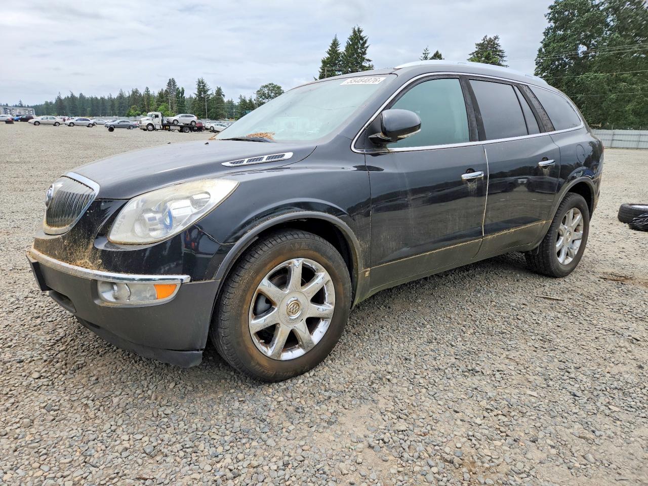 2008 Buick Enclave Cxl Black vin: 5GAEV23768J126480