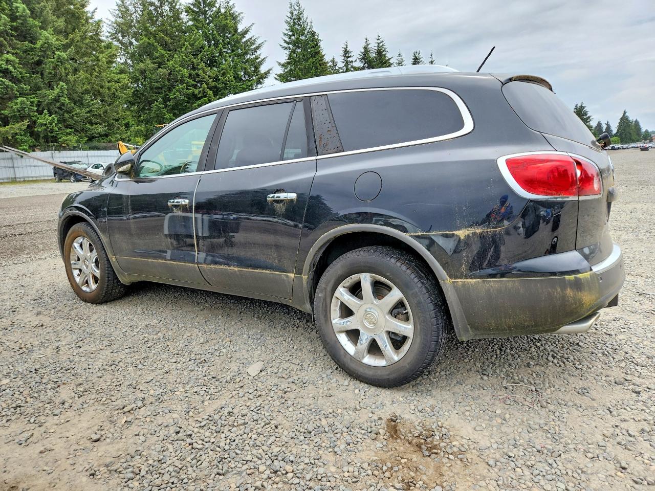 2008 Buick Enclave Cxl Black vin: 5GAEV23768J126480