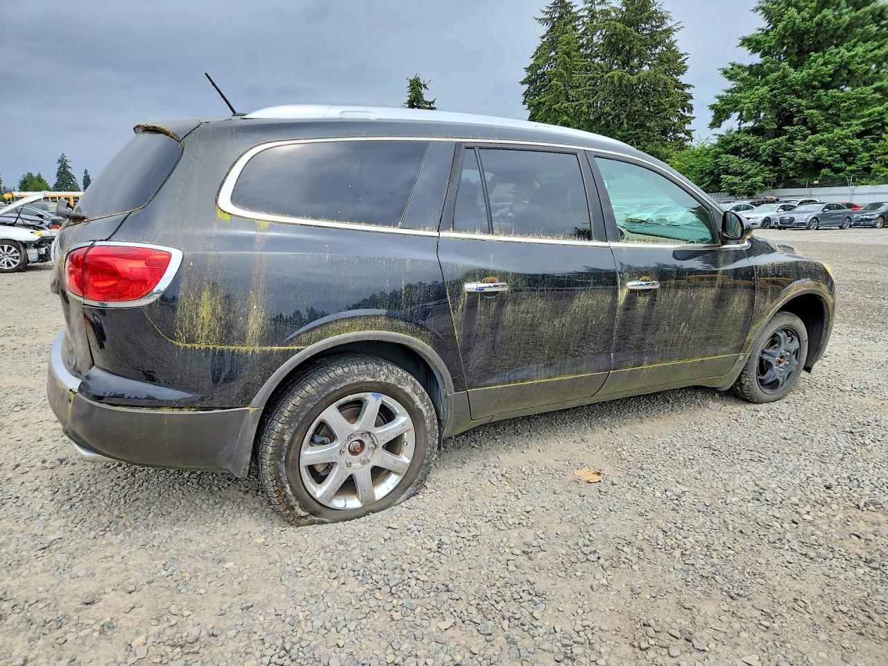 2008 Buick Enclave Cxl Black vin: 5GAEV23768J126480