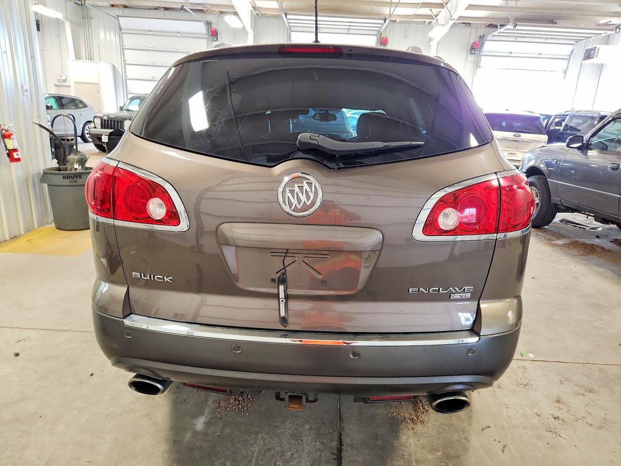 2008 Buick Enclave Cxl Brown vin: 5GAEV23778J104097