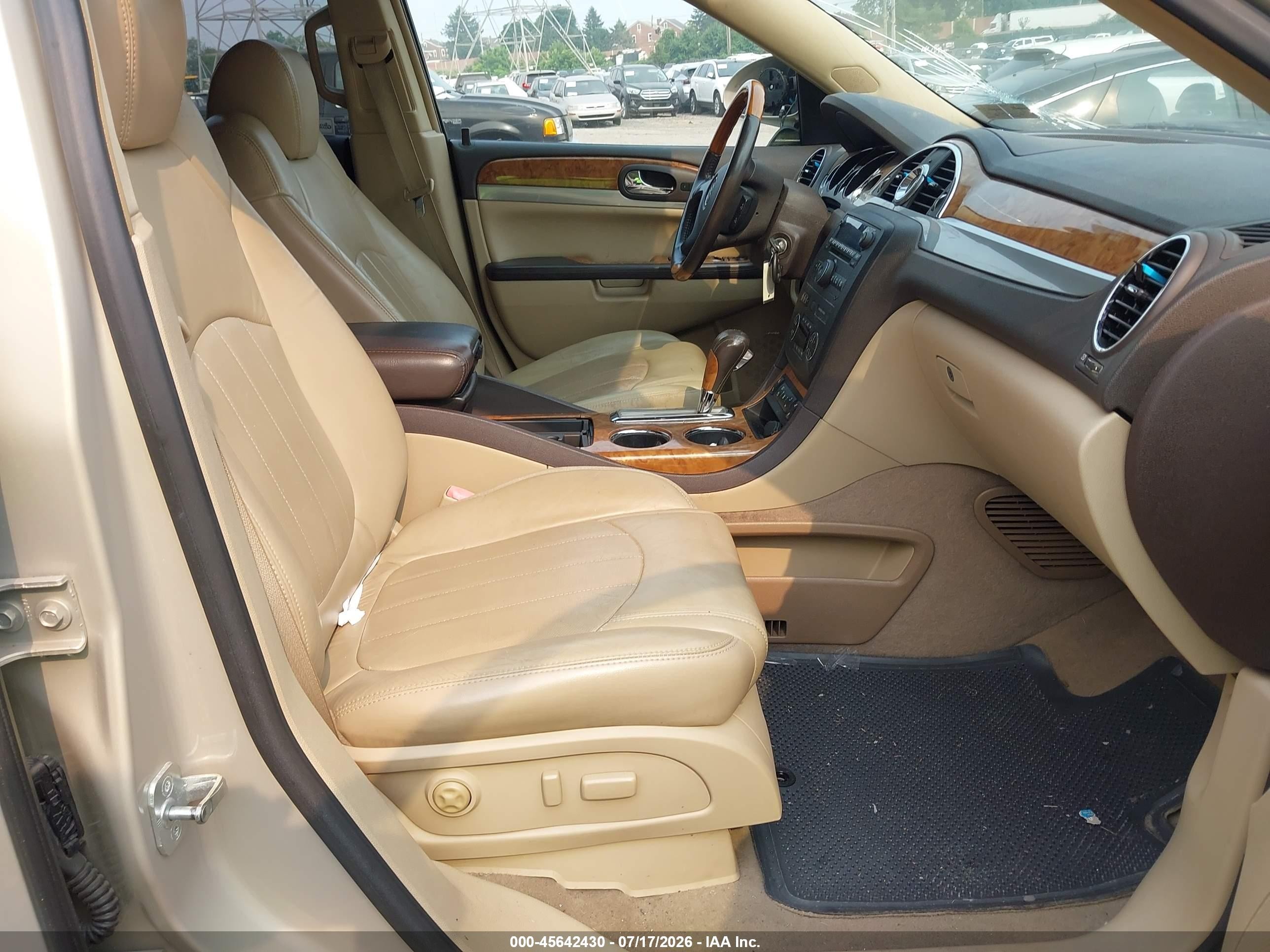 2008 Buick Enclave Cxl Tan vin: 5GAEV23778J140789